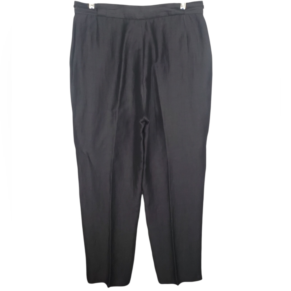 DKNY Women's Linen Blend Suit Set. Charcoal. 14/14P - Picture 13 of 16